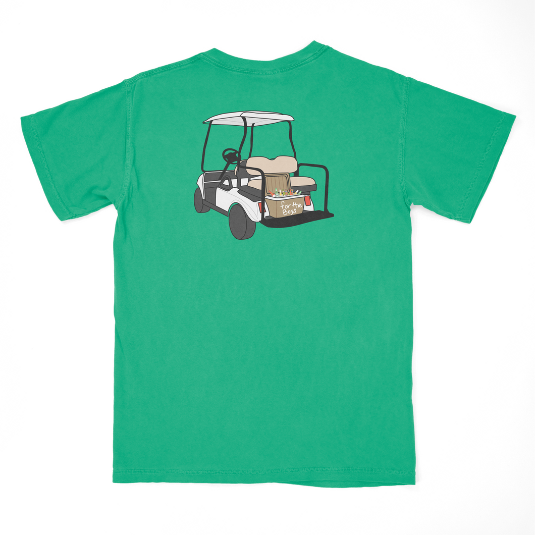 golf cart - grass tee