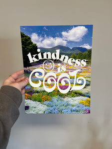 kindness is cool - landscape poster