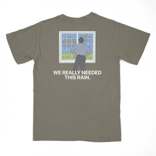 Load image into Gallery viewer, we really needed this rain - sage tee
