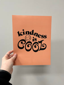 kindness is cool - poster