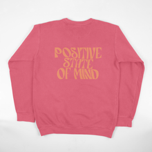 Load image into Gallery viewer, positive state of mind - watermelon crewneck sweatshirt
