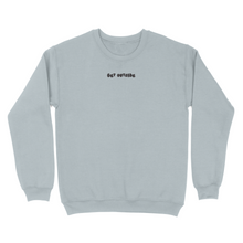 Load image into Gallery viewer, get outside - sage crewneck sweatshirt
