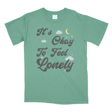 Load image into Gallery viewer, lonely - light green tee
